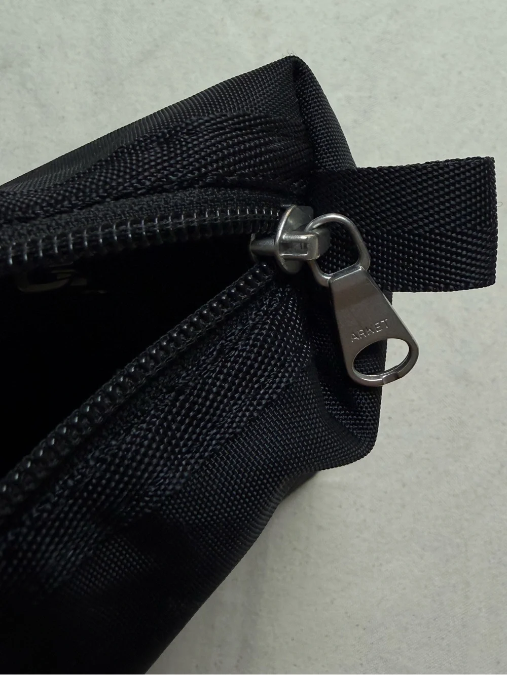Arket Black Toiletry Bag